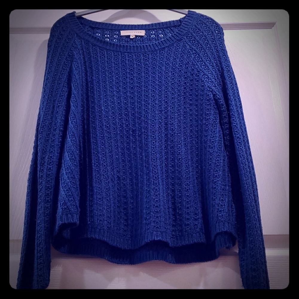 Small blue sweater